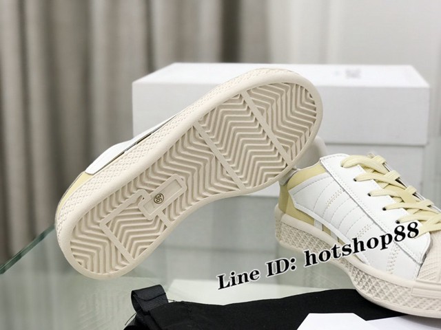 Celine專櫃女鞋 賽琳2022貝殼頭堪比阿迪還香的帆布鞋 平底小白鞋 dx3497
